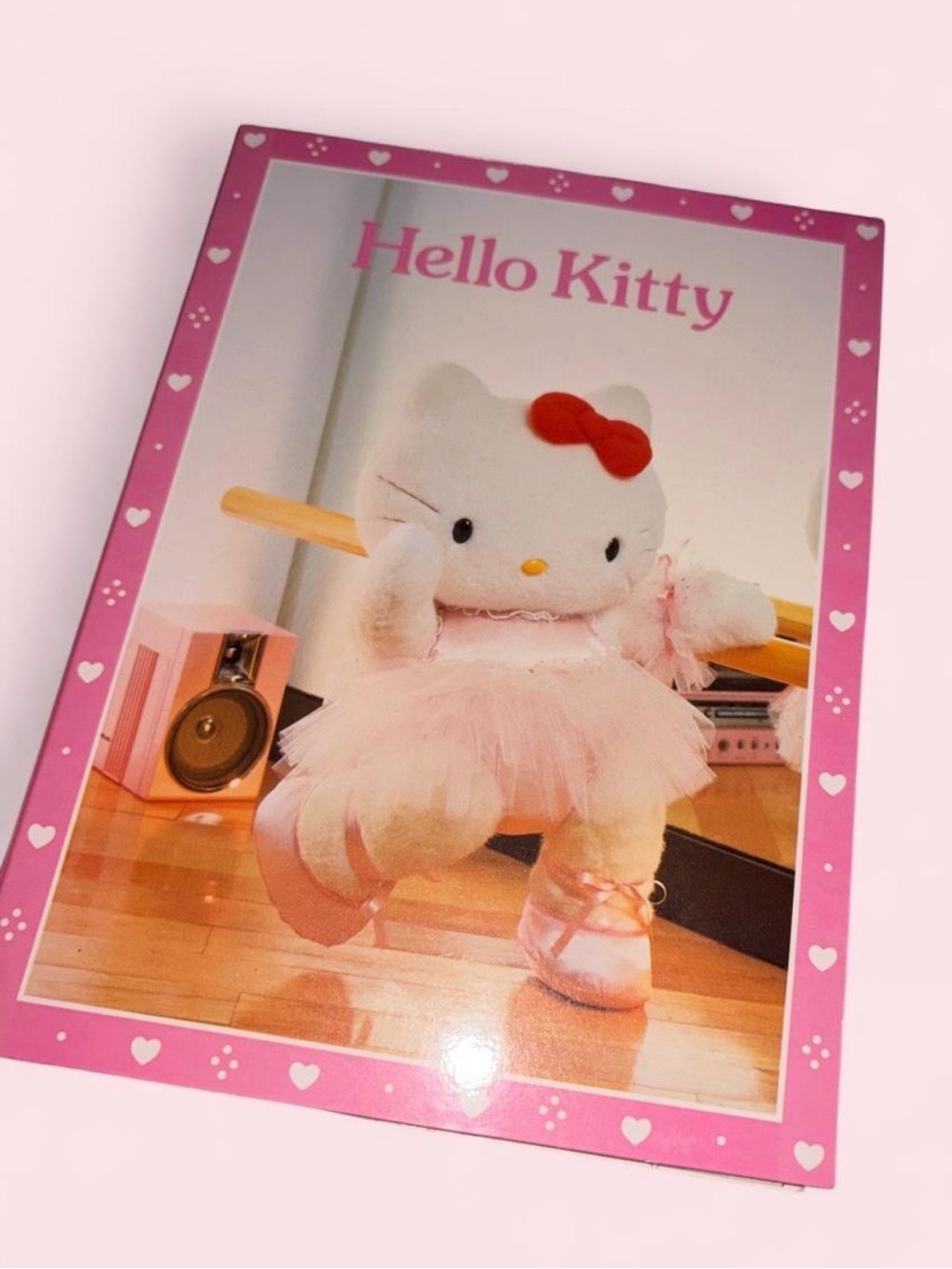Vintage Sanrio Hello Kitty Pink Tutu Ballet Memo Pad